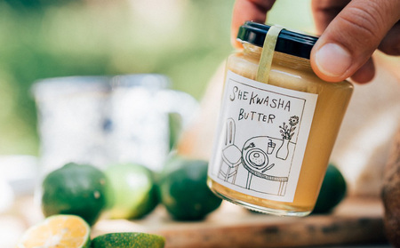 手づくり無添加シークヮーサーバター3個&カラキソイミルクキャラメル2個 