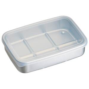 保存容器 アルミ製 保存容器 スケーター 大容量1200ml 保存容器 保存容器 6-064