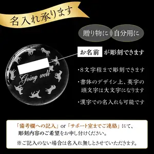 馬九行くぺーパーウェイト（上手くいくぺーパーウェイト） R17006