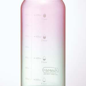 水筒 ボトル 1L ピンク＆ミント 【ワンプッシュ ボトル】 9-047