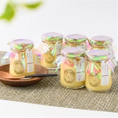 八ヶ岳育ちのたまごと牛乳 かもしかプリン プレーン(90ml×6個)_菓子・スイーツ プリン  _【配送不可地域：離島】【1576516】