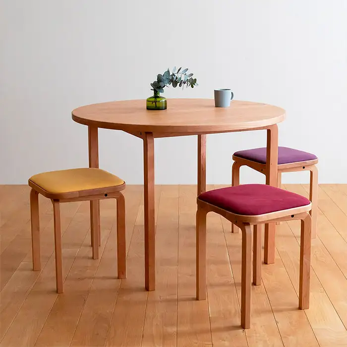 府中家具　COCCO Circle Dining Table 98　チェリー No.1048