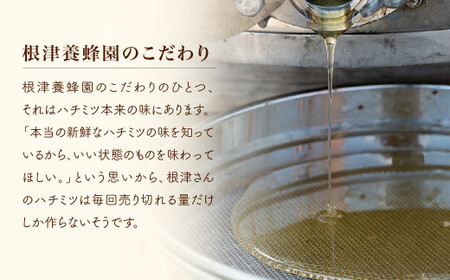 はちみつ 国産 巣みつ入り 百花蜜 300g×1瓶 | はちみつ 蜂蜜 根津養蜂園