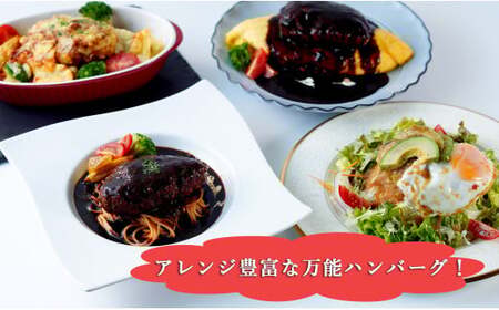 幸せ有っ田け！4種のふわふわ煮込みハンバーグ 230g×4個セット【西洋食堂信】冷凍ハンバーグ ハンバーグお取り寄せ 温めるだけ ギフト 和牛ハンバーグ N16-3