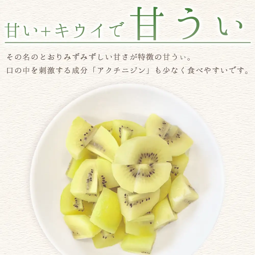 福岡県産 キウイ 甘うぃ 約1.4kg (9玉)  キウイ キウイフルーツ  kiwi 果物 フルーツ 送料無料 3W25