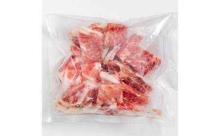 豚肉 阿武町産 豚肩ロース 角切り 250g×10パック 小分けセット | 携帯の電波も届かない環境で育った旨みたっぷりのハイポー豚 豚 肉 お肉 ※配送不可:離島