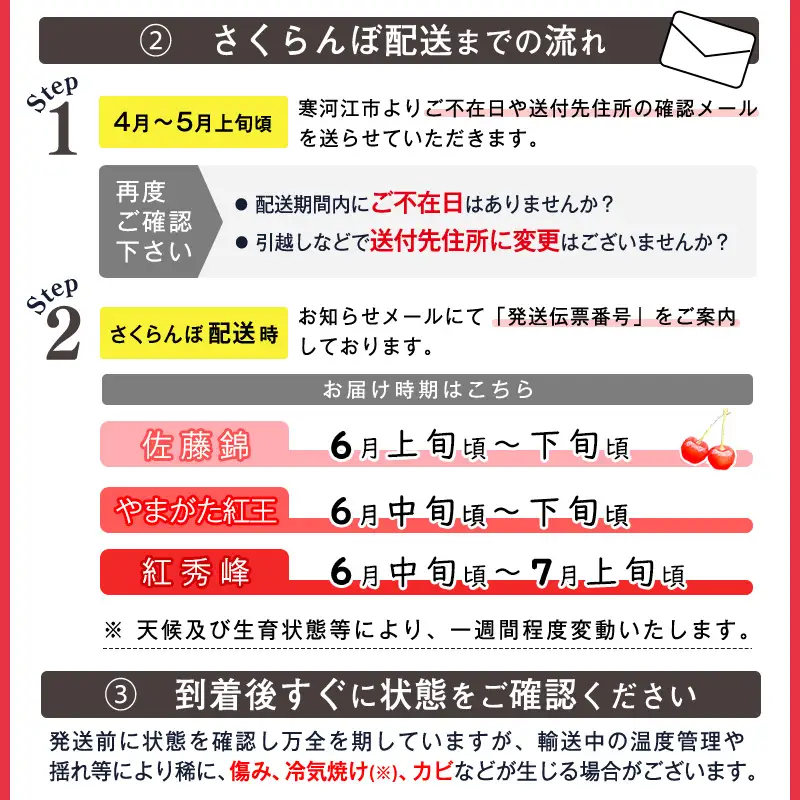 令和8年産 さくらんぼ 「紅秀峰」Lサイズ以上 秀品 1kg（500g×2） バラ詰め 山形県産 2026年産 【2026年6月中旬頃～7月上旬頃発送予定】※配送不可 沖縄・離島　040-A-CS019