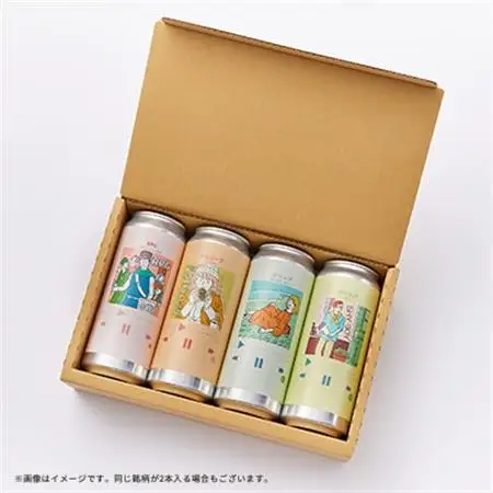こだわりのクラフトビール おまかせ4本_酒・アルコール 地ビール ビール _【配送不可地域：離島】【1581121】