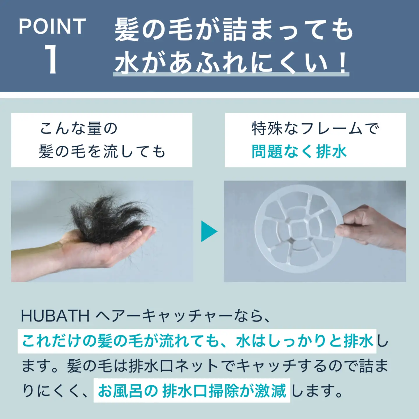 HUBATH ヘアーキャッチャー