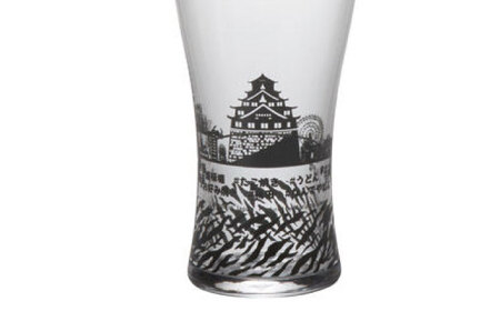 夕日を眺めるトラベリンググラス -JAPAN- 大阪府 酒器 グラス ビール ハイボール 多治見市 / 丸モ高木陶器[TBA236]
