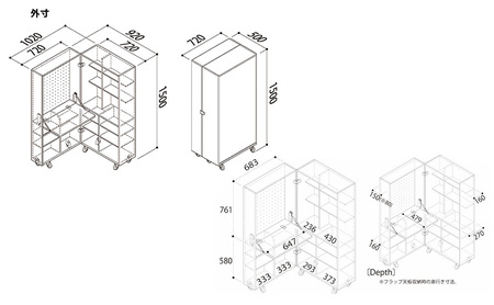 HOBBY CRAFT BASE MODELLO〔モデーロ〕 HCB-M715/WNバルバーニ 作業台 プラモデル モデラー リモートワーク 在宅 テレワーク パソコンデスク 趣味 コンパクト 静岡 袋井市
