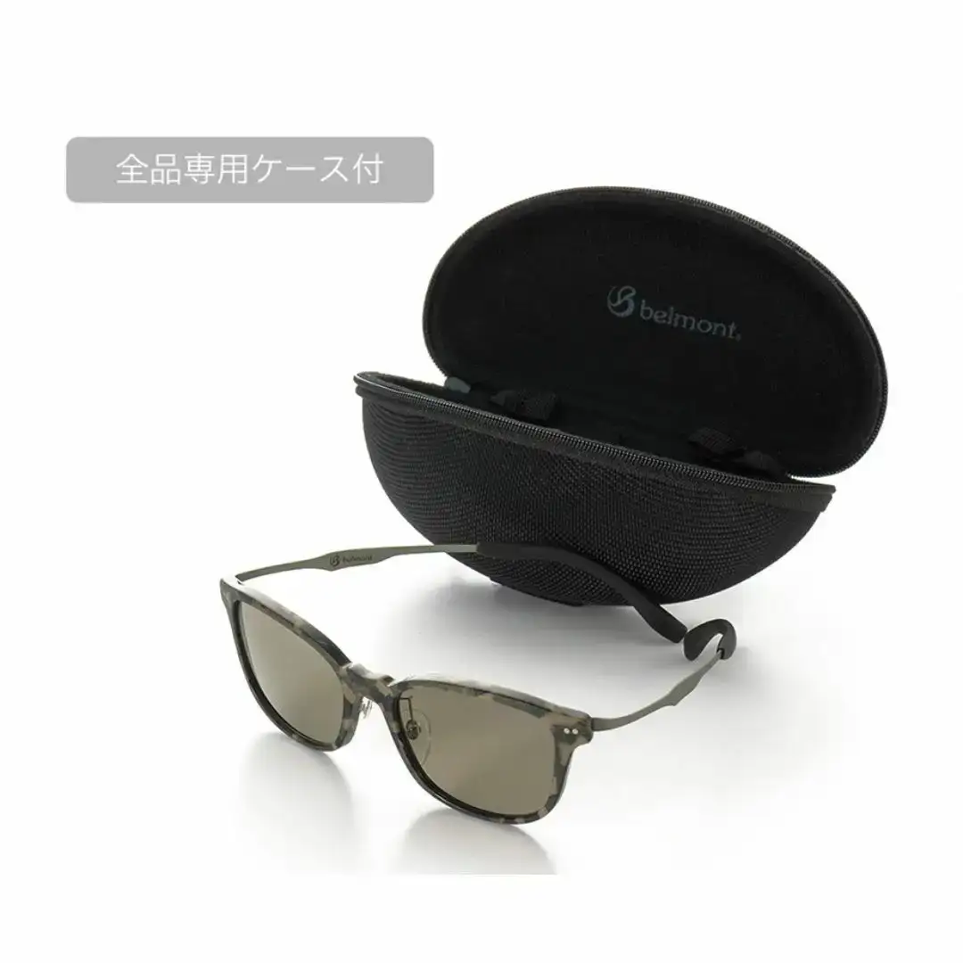 [ベルモント] 偏光グラス Soleil（ソレーユ）ブラックカモ（ツヤ）エクスプローラー サングラス フィッシング用品 【088S016】