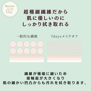 7daysメイクオフシート3枚入(20個)