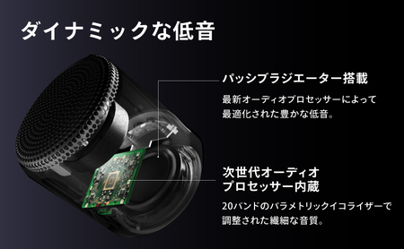 FUNLOGY Portable Mini / ポータブルスピーカー　ブルー　家電 スピーカー Bluetooth 高音質 小型 軽量 ポータブル ワイヤレス コンパクト 持ち運び 千葉市 千葉県