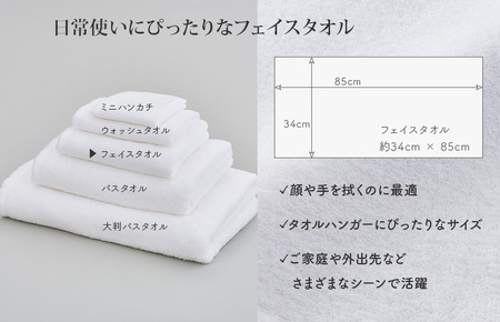 （今治タオルブランド認定）ほわほわサンホーキンフェイスタオル １枚 ブルー 今治タオル [IA05280FT1B]
