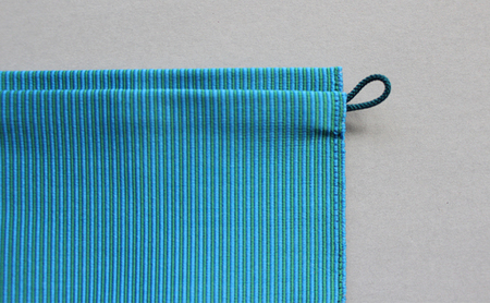 ＜米原市返礼品限定カラー＞綴織で仕立てたフラットポーチ　Sサイズ