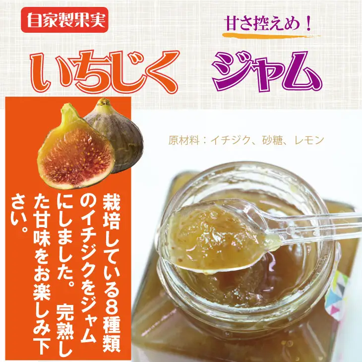 まるごと濃縮！いちじく ＆ ブルーベリー ジャム セット （190g×各1個）ジャム A070-039