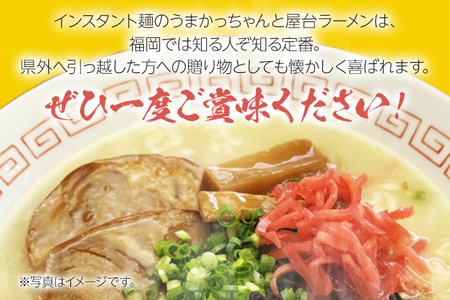 九州の味 豚骨ラーメン2種×5食セット（合計10食：うまかっちゃん5食・屋台ラーメン5食） お取り寄せグルメ お取り寄せ 福岡 お土産 九州 福岡土産 取り寄せ グルメ 福岡県