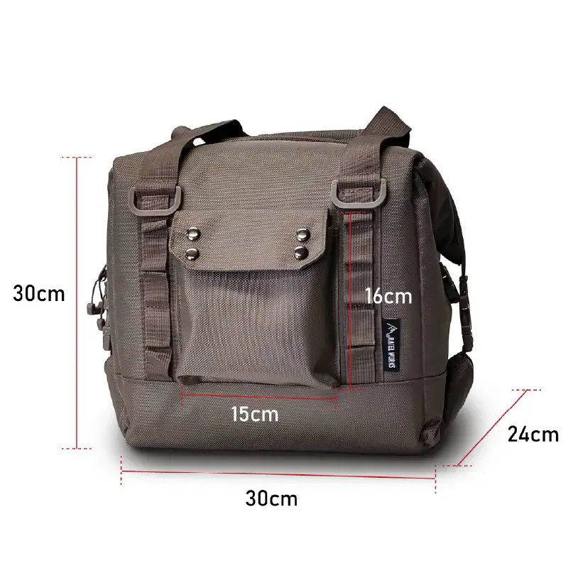 【 RATEL WORKS（ラーテルワークス） 】AURORA SOFT COOLER【S】GR(オーロラソフトクーラーSグレー)　－ 軽量＆保冷抜群、アウトドア最適クーラーボックス！