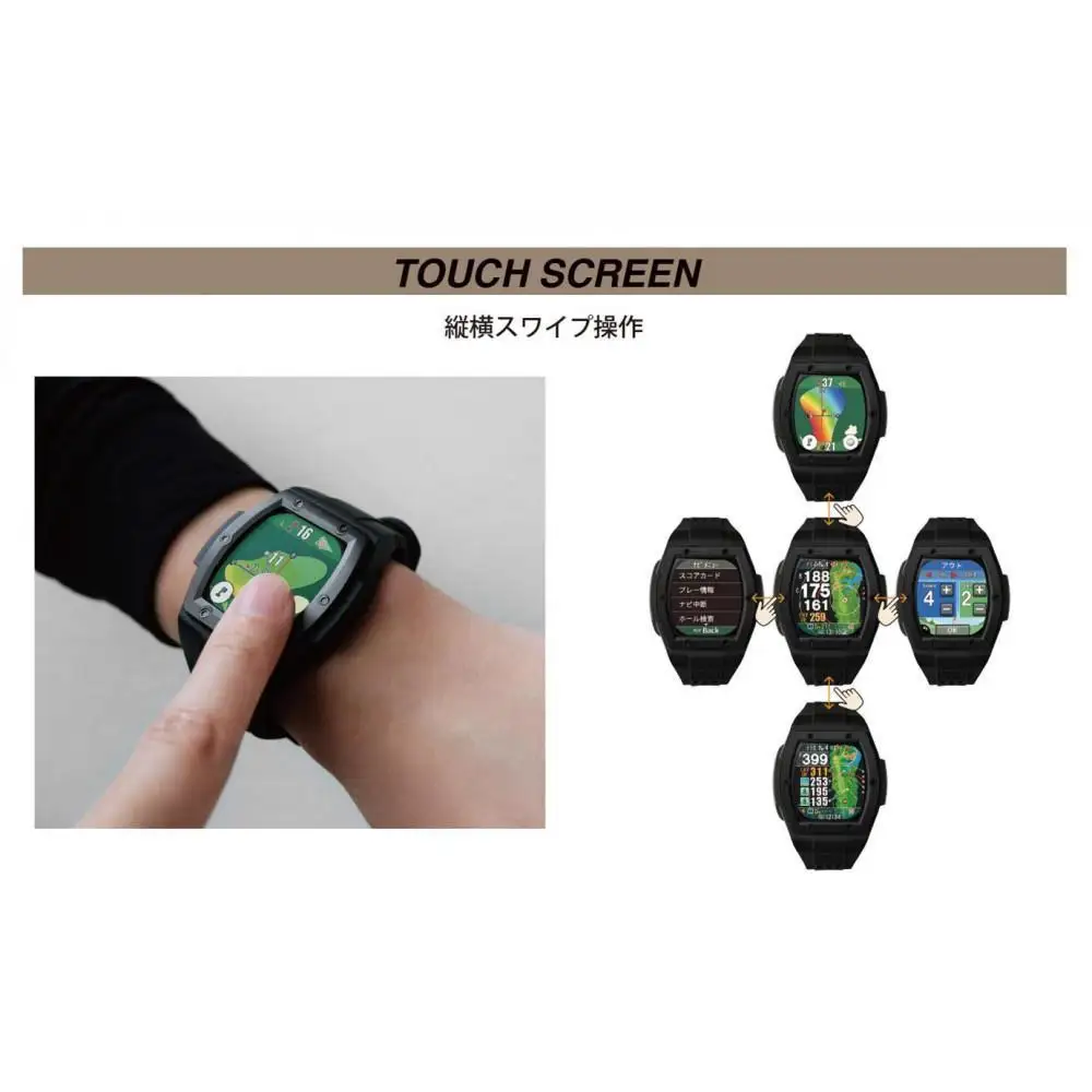 ショットナビ Crest2 Touch 【ホワイト】 ゴルフ 距離計