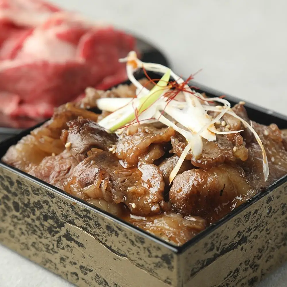 炭火焼熟成カルビ重　2個
