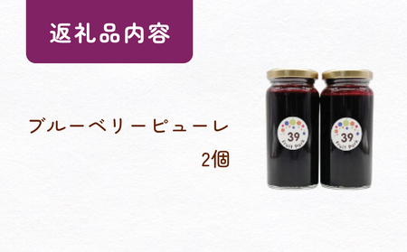 ブルーベリーピューレ 150g×2個 富山県 氷見市 ブルーベリー ソース フルーツ