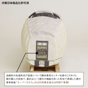 【数量・期間限定】鉄道提灯シリーズ JR651系 4両編成（CX-20）