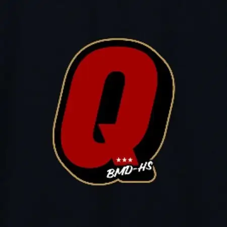 JTTA公認　卓球ユニフォーム【男女兼用(ドライ):XLサイズ】アルファベット　Q　ブラック_装飾品・工芸品  洋服 _【1589253】