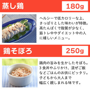 鶏肉 唐揚げ 肉団子 そぼろ 蒸し鶏 照り焼きチキン 冷凍食品