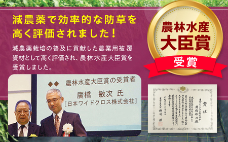 防草アグリシート（BB2218・耐久目安10年・幅0.5m×長さ50m）/ 防草シート 除草[AFCA011]