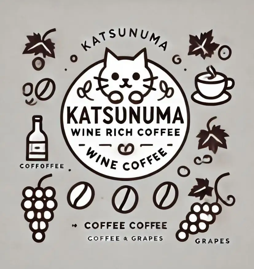 「ワイン香るコーヒー」Katsunuma Wine Rich Coffeeドリップバック7個+甲州峠の湧水洗いJINBLEND1個セット（JCF）B13-1550