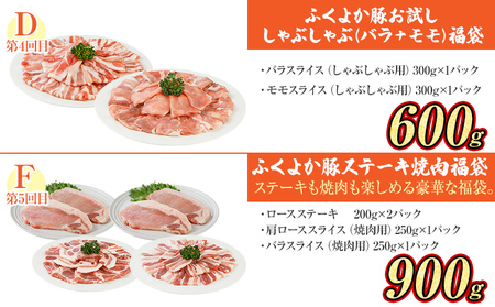 【頒布会】 豚肉ざんまいセット ふくよか豚肉