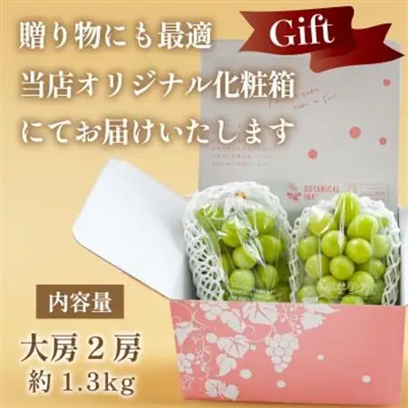 【2026年発送】数量限定 特選 プレミアムシャインマスカット 大房2房 山梨から産地直送【配送不可地域：離島】【1591108】