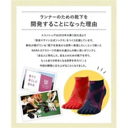 ソックスラボランニング　5本指タイプ　22-25　スカイブルーとネイビーの2足セット_装飾品・工芸品  服飾小物 _【1544219】