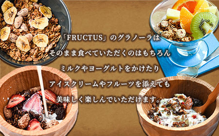 グラノーラ ナッツ FRUCTUS 250g | グラノーラ 朝ごはん