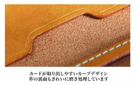 本革二つ折り免許証ケース ノワール[AQAY092] 免許証入れ