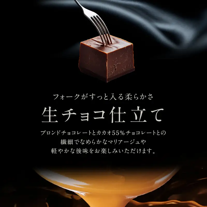 チョコレート専門店「MAGIE DU CHOCOLAT」No.4ブロンド24個入【スイーツ 洋菓子 チョコレート菓子 チョコレート 生チョコ 人気 濃厚 チョコ ギフト プレゼント 贈り物 贅沢 ご褒美】_0010-001-se4