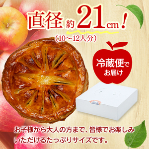 立科町産りんごを使用した　自家製アップルパイ
