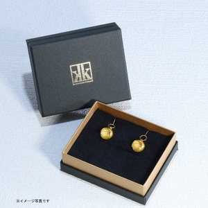 アクセサリー 金彩ピアス（カラー：光琳）【グラスアート黒木】_A0114-017