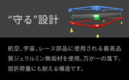 ソリッドバンパー for iPhone 16 Pro Max （マットデザートチタニウム） 亀山市 /有限会社ギルドデザイン [AMAA022-6]