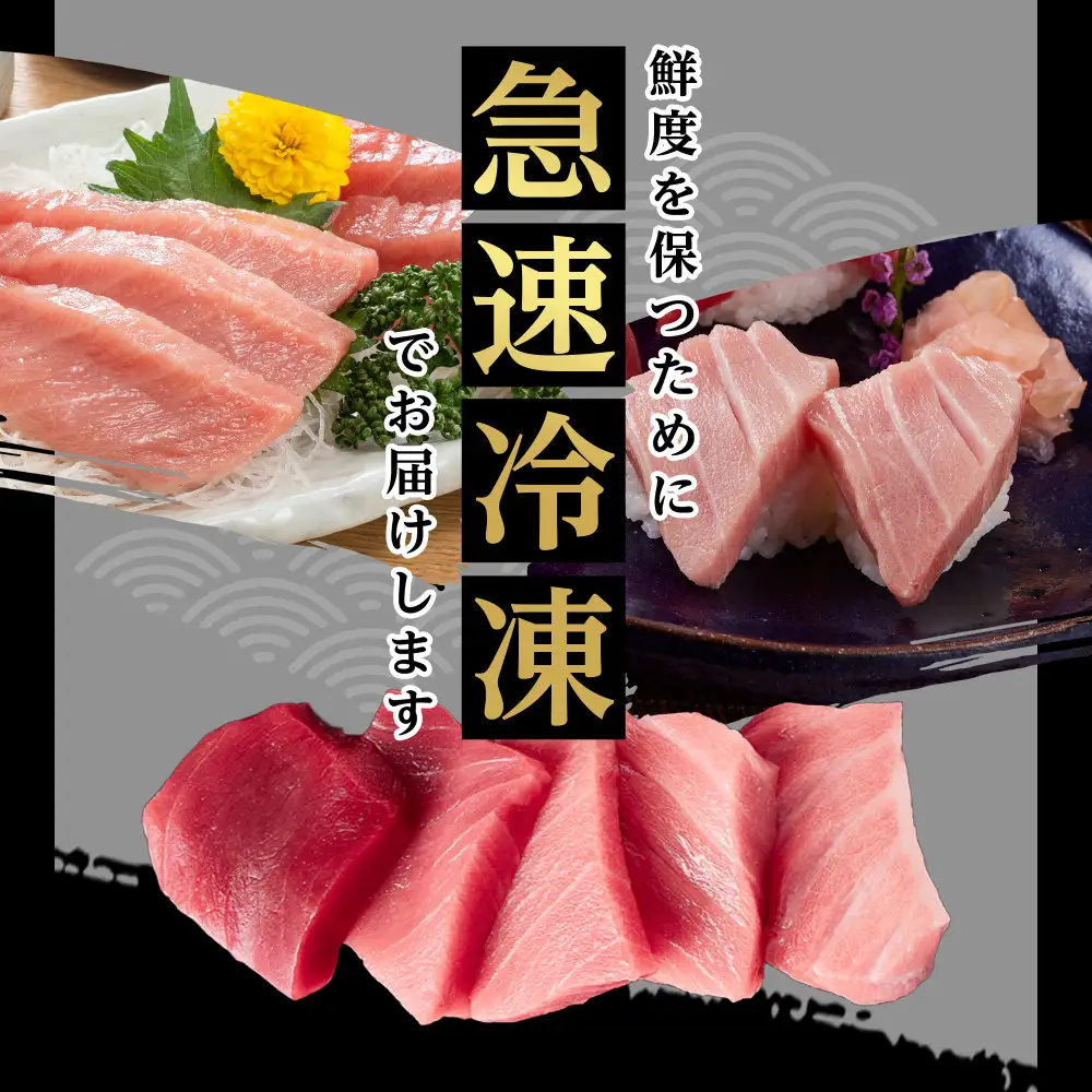 本マグロ トロセット 400g | 大トロ 中トロ 鮪 刺身 寿司