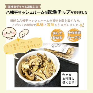 八幡平マッシュルームおこげ＆八幡平ホワイトマッシュDRYの詰合せ ／ マッシュルーム マッシュルームチップ せんべい 煎餅 スープ お菓子 おこげ 乾燥きのこ きのこ キノコ 茸 セットドライ 天然だし 料理 岩手県産 おすすめ オススメ 【ジオファーム】