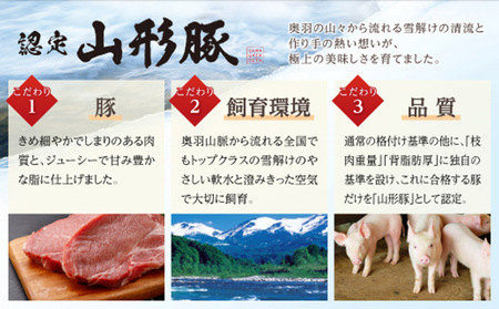 山形豚の角煮と訳あり角煮食べ比べセット 220g FZ26-886