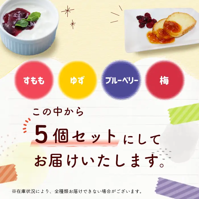 田峯手作りジャム 5個セット ジャム -021