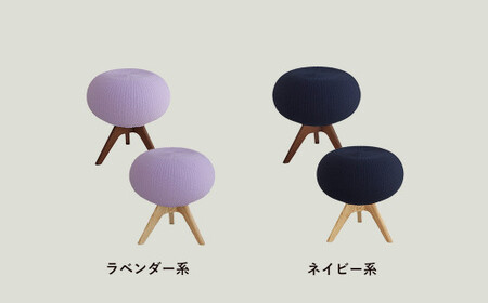 PUFFBO（パフボ）Sサイズ＜座面：アイスグレー×脚：ダークブラウン＞　【11100-1052】