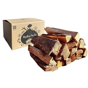 長野原町産 広葉樹焚火薪（約16kg） 段ボール配送【キャンプ アウトドア たき火 ソロキャン 群馬県 長野原町 北軽井沢】