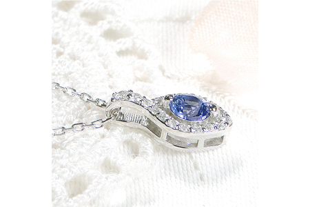 ネックレス プラチナ PT900 ダイヤモンド 0.12ct 【f257-pt-ta】 [オーダーメイドジュエリーメイ 山梨県 韮崎市 20742932] ペンダント