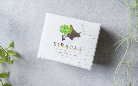 【1ヶ月毎4回定期】SIRACA White Cream（クリーム） 1本（30g）×4回 定期便 計4本 合計約120g 化粧 化粧品 スキンケア シラカ ホワイトクリーム クリーム 白樺 シラカバ樹液 北海道 蘭越町