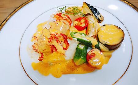 チケット 食事券 オマール海老を使った贅沢な「オマールコース」2名様【ビストロリュイール】