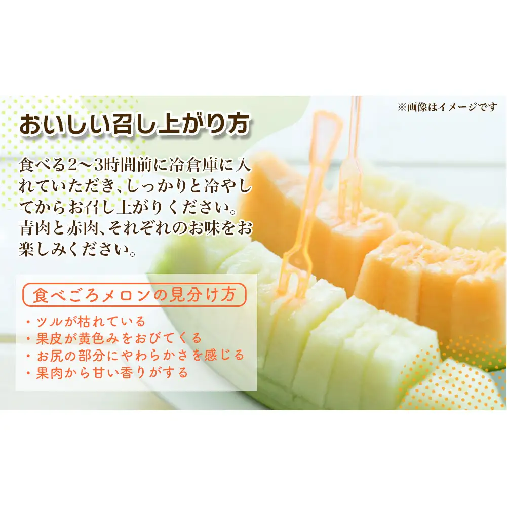 糖度15度以上 !!＜令和７年産先行予約受付中 / 数量限定＞宇陀市産 夫婦メロン 計2玉(青肉・赤肉 各1玉ずつ)／ みやび農園 メロンセット 贈答 贈り物 紅白お祝い 食べ比べ 奈良県 宇陀市 ふるさと納税